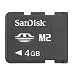SanDisk Memory Stick M2 4GB (original Handelsverpackung)