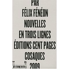 Nouvelles en trois lignes