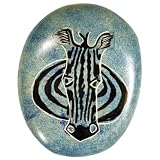 Zebra African Art Jungle Animals Paperweight Gift Ideas