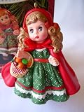 1997 Hallmark Ornament Little Red Riding Hood 1991 # 2 In Madame Alexander Series 1997 Hallmark Ornament Little Red Riding Hood 1991 # 2 In Madame Alexander Series