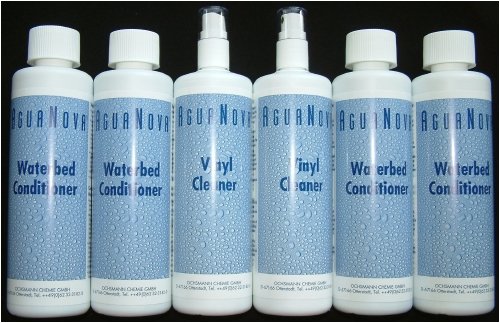 4x250ml WASSERBETT KONDITIONIERER + 2 REINIGER AGUANOVA
