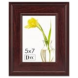 DAX Executive Document/Photo Frame Desk/Wall Mount Wood 5 X 7 Mahogany Ease ....