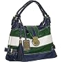 Large ''Zane Hobo'' By Vitalio - Black & Off White, Blue & Green, Brown or Multi Color