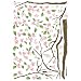 Reusable Decoration Wall Sticker Decal - Apple Cherry Blossoms Branch