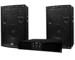 Pack Sono DJ amplificateur 2 x 240W +...
