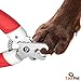 Dog Nail Clippers with Quick Sensor Pet Toenail Trimmers for Medium and Large Dogs