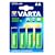 Varta Power Accu NiMH Akku AA Mignon 2700 mAh 4er Pack