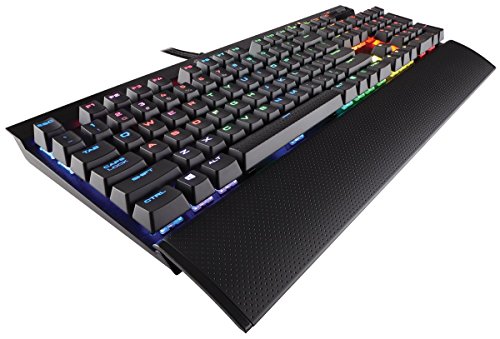 CORSAIR 美商海盗船 Gaming系列  K70 RGB Rapidfire 幻彩背光机械游戏键盘 银轴 开箱