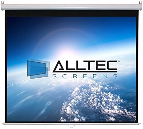 Alltec Screens ATS-M71S Manual Series Square Format Projector Screen (71" Diag. 50"Hx50"W)
