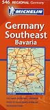 Michelin Map Southeast Germany (Michelin Regional Germany Southeast/Bavaria)