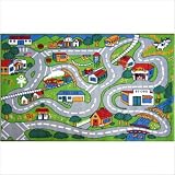 Fun Time Country Fun Kids Road Rug Size: 3'3