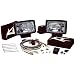 KC HiLiTES 736 57 Series 5x7 - Black Plastic 55w Long Range Off Road Light System (Pair)