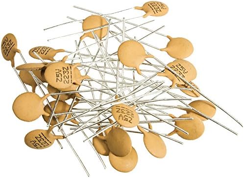 Ceramic Disc Capacitors for Guitar/Bass Tone Control, .022uF, Package of 25