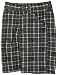Paul Frank Boys 2-7 Plaid Skurvy Shorts