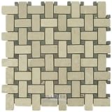 Clear view - basketweave in tumbled bottocino & st. laurent