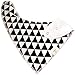 Baby Bandana Bibs (4 pack) +2 Free Pairs Of Baby Socks - Premium Quality Modern And Soft For Girls, Boys, Dribble, Teething, Drool Babies - Waterproof With Adjustable Snaps | Perfect Cute Bib Gift Set