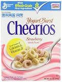 Yogurt Burst Cheerios Strawberry Cereal, 12.2 Ounce  (Pack of 4)