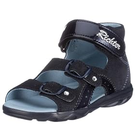 Richter Terrino 12.2701.2760, Unisex - Kinder Lauflernschuhe, blau, (atlantic 2760)