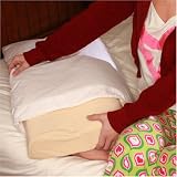 Deluxe Contour Pillow with Velour Cover, Neck Pillow, Cervical Pillow