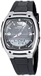 Casio Men's AW81-1A1V Black Resin Quartz Watch with Black Dial
