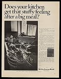 1967 KitchenAid Dishwasher Stuffy Kitchen Print Ad (8962)