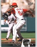 2010 Upper Deck Baseball Card # 269 Ervin Santana - Los Angeles Angels - MLB Trading Card Shipped In Protective Screwdown Display Case!