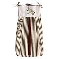 Tadpoles Sage/Brown Dragonfly Diaper Stacker
