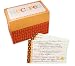 Paula Deen Kitchen Collection, Recipe Box with Recipe Cards, Flower Skillet Pattern, 6-1/2 by 5-Inch