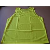 High Quality Scrimmage Training Vests Pinnies Soccer ~ Youth Yellow