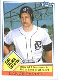 1983 Topps Baseball Card # 4 Lance Parrish Detroit Tigers Shipped In A Protective Screwdown Display Case!