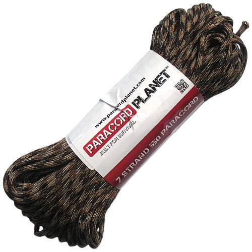 Paracord Planet Nylon 550lb Type III 7 Strand Paracord Made in the U.S.A. Paracord Planet Nylon 550lb Type III 7 Strand Paracord Made in the U.S.A.