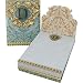 D Monogram Jewel and Gold Foil Embellished Pocket Note Pad