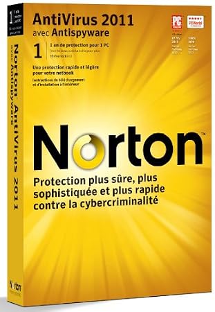 Norton antivirus 2011 (1 poste, 1 an)