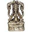 Shri Lakshmi Sculptures Brass Figurines 1.5 x 6 x 3.50 inches (laxmib007)