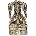 Shri Lakshmi Sculptures Brass Figurines 1.5 x 6 x 3.50 inches (laxmib007)