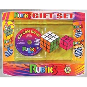 Rubiks Cube Gift Set with You Can Do It DVD by 