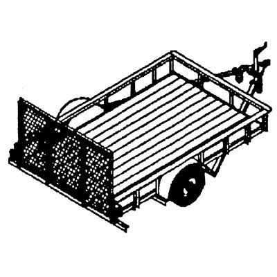 Trailer Blueprints - 10Ft. Utility Trailer