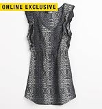 Volcom Lookin 4 Trouble Ruffle Dress