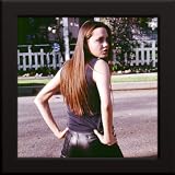 Angelina Jolie Custom Framed 12x12 Color Photo (Standing in Street)