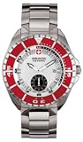 Swiss Military Hanowa Men's 06-5095-04-001-04 Sealander 316L Stainless Steel White Dial Watch