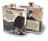 American Expedition Bald Eagle Flask Liquor Decantar