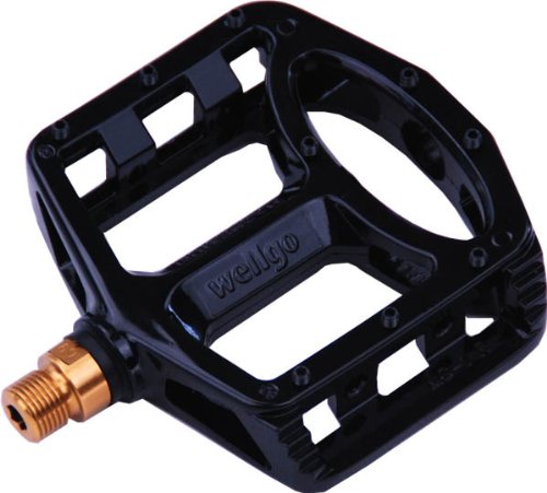Wellgo Titanium/Magnisium BMX Mountain Bike Pedals Black