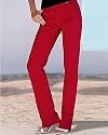 Stretch boot-cut jeans