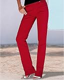 Stretch boot-cut jeans