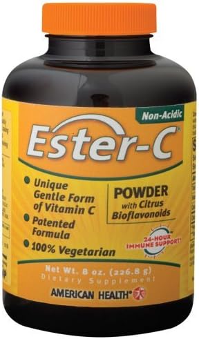 Ester C Powder W/citrus Bioflavanoids 8 Oz (8-pack)