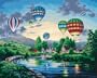 Dimensions PaintWorks/Paint By Number, Balloon Glow