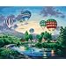 Dimensions Needlecrafts Paintworks Paint By Number, Balloon Glow