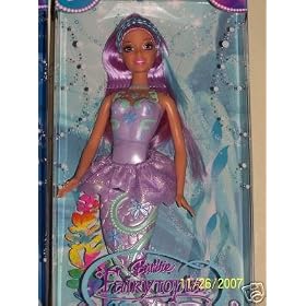 Barbie Fairytopia purple mermaid dolls by Barbie