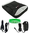 ASUS Eee PC 900HA 8.9-Inch Netbook Carrying Bag Case with 12v Car and Wall Charger - Black / Grey