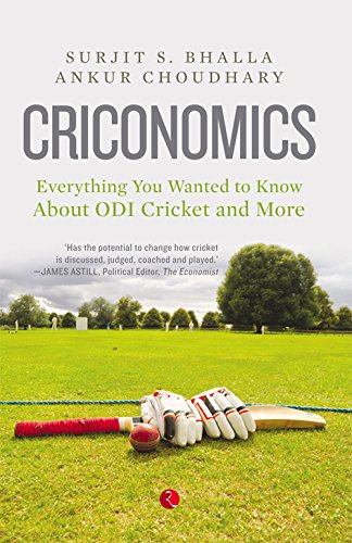 CRICONOMICS:
EVERYTHING YOU WANTED TO KNOW ABOUT ODI CRICKET AND MORE